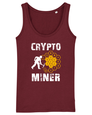 Crypto miner Burgundy