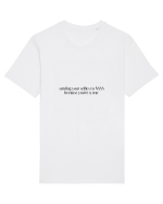 sending your selfies to NASA... Tricou mânecă scurtă Unisex Rocker