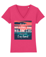 Nu am cui Tricou mânecă scurtă guler V Damă Evoker