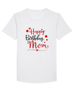 Happy birthday mom Tricou mânecă scurtă guler larg Bărbat Skater