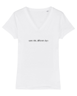 same shit different days Tricou mânecă scurtă guler V Damă Evoker