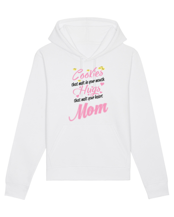 Mom cookies and hugs White