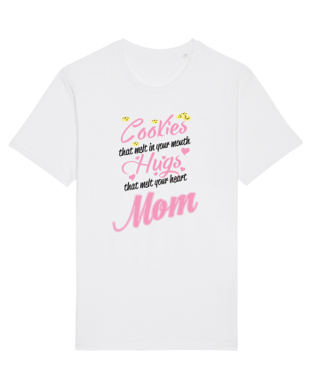 Mom cookies and hugs White