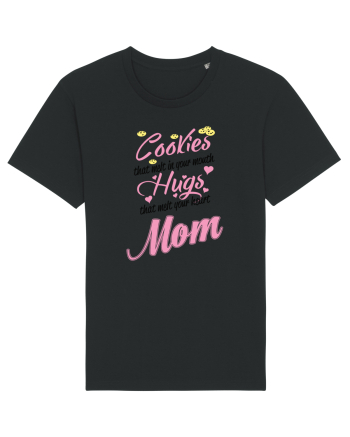 Mom cookies and hugs Black