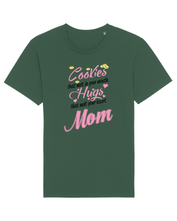 Mom cookies and hugs Bottle Green