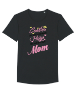 Mom cookies and hugs Tricou mânecă scurtă guler larg Bărbat Skater