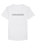 i hate going to the kitchen and finding out... Tricou mânecă scurtă guler larg Bărbat Skater