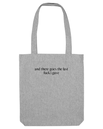 and there goes the last... Heather Grey