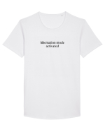 hibernation mode activated Tricou mânecă scurtă guler larg Bărbat Skater