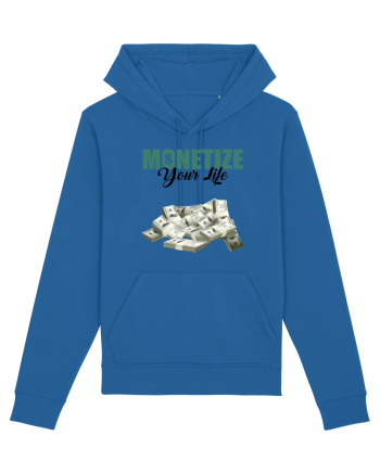 Monetize your life Royal Blue