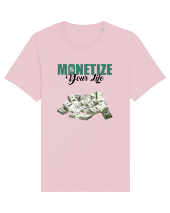 Monetize your life Cotton Pink