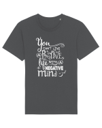 Gândește pozitiv Tricou mânecă scurtă Unisex Rocker