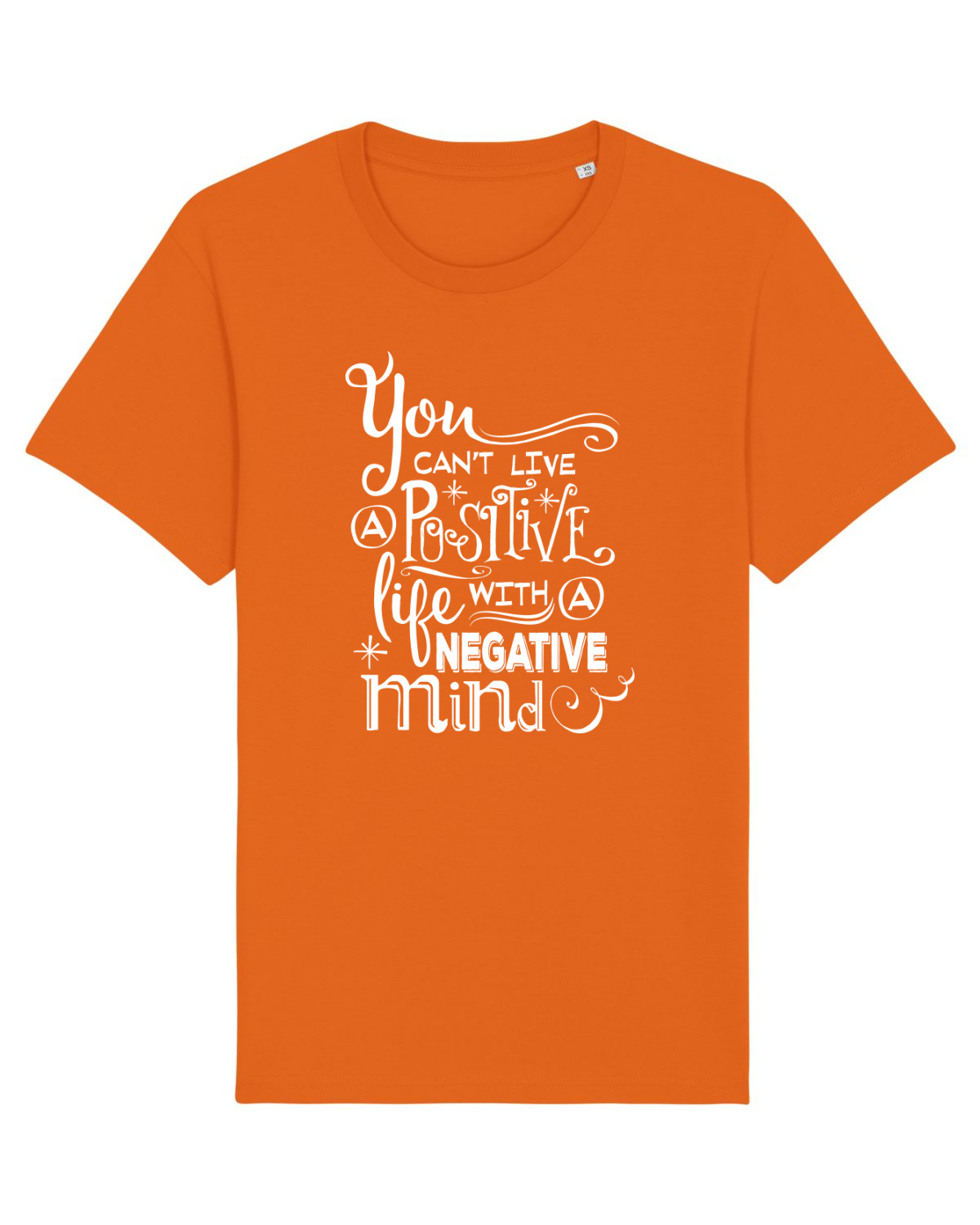 Tricou mânecă scurtă Unisex Rocker Bright Orange