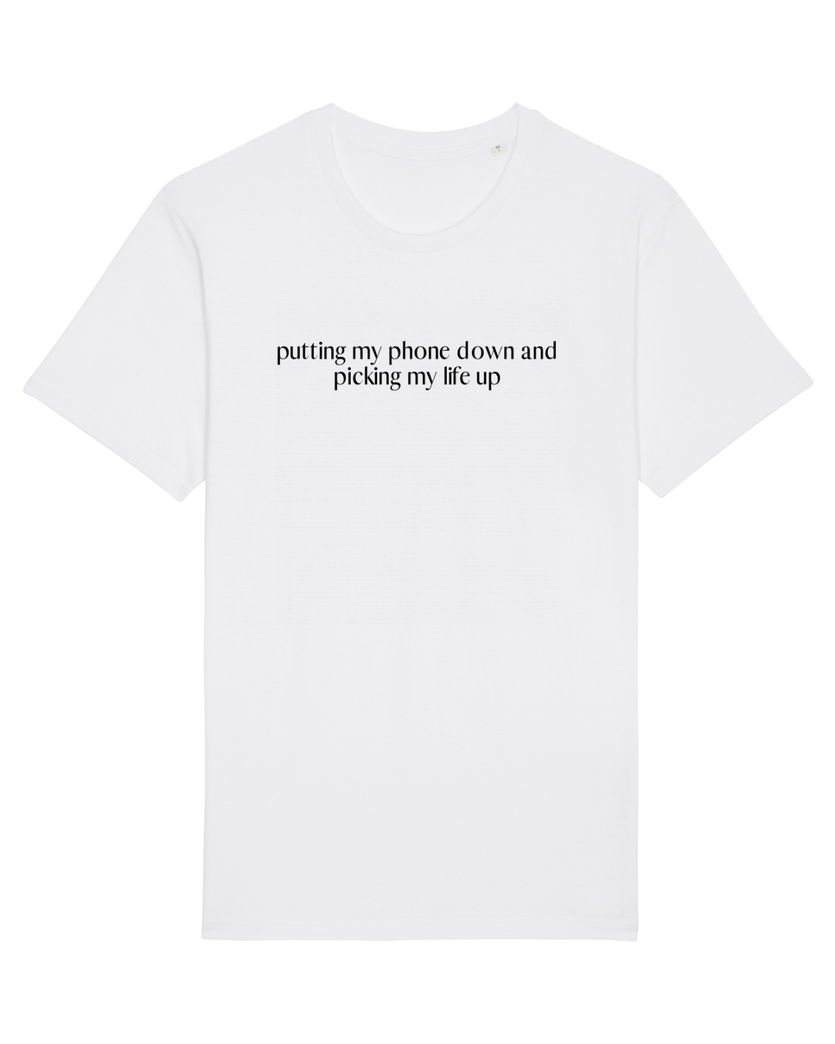 Tricou mânecă scurtă Unisex Rocker White