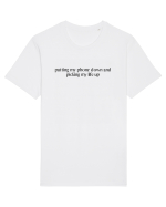 putting my phone down and picking my life up Tricou mânecă scurtă Unisex Rocker
