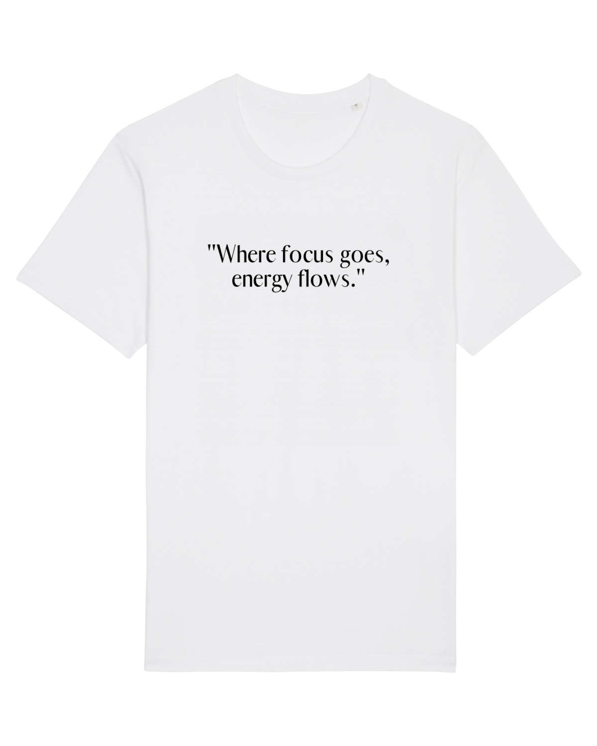 Tricou mânecă scurtă Unisex Rocker White