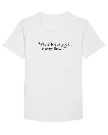 where focus goes energy flows White