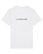 a very blessed girl Tricou mânecă scurtă Unisex Rocker