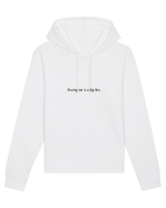 having me is a big flex Hanorac Unisex Drummer