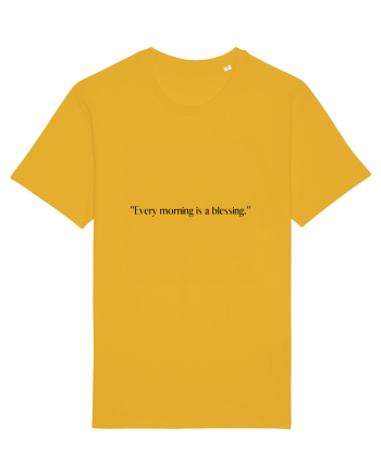 every morning is a blessing Spectra Yellow