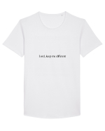 lord keep me different Tricou mânecă scurtă guler larg Bărbat Skater