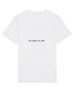 his timing not mine Tricou mânecă scurtă Unisex Rocker