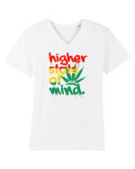 Higher state of mind Tricou mânecă scurtă guler V Bărbat Presenter