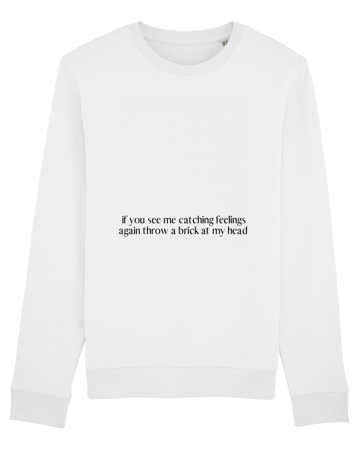 Bluză mânecă lungă Unisex Rise White