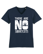 There are no shortcuts Tricou mânecă scurtă guler V Bărbat Presenter