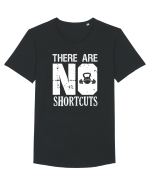 There are no shortcuts Tricou mânecă scurtă guler larg Bărbat Skater
