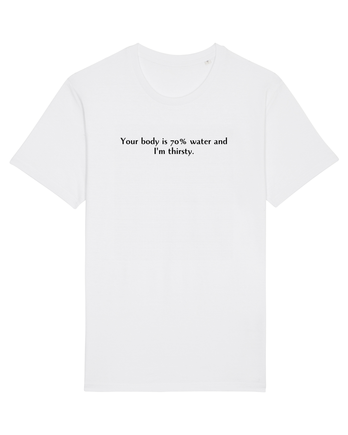 Tricou mânecă scurtă Unisex Rocker White