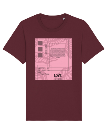 love 3 Burgundy