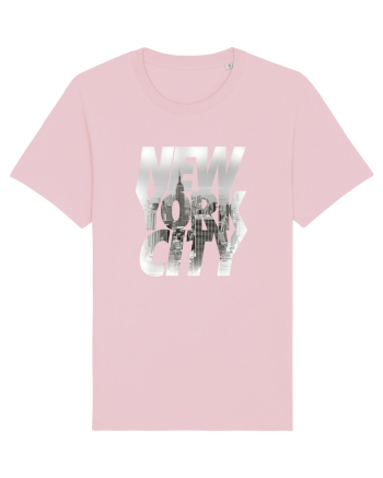 New york city Cotton Pink
