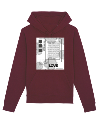 love 5 Burgundy