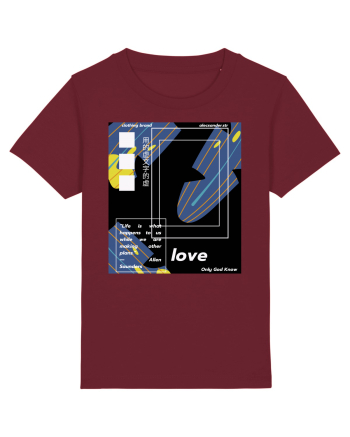 love 6 Burgundy