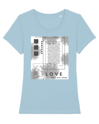 love 7 Sky Blue