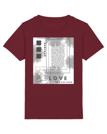 love 7 Burgundy