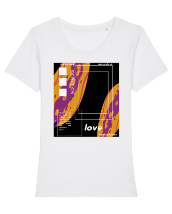 love 9 White