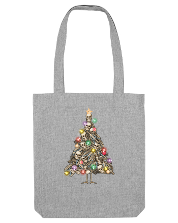 Skulls Christmas Tree Heather Grey