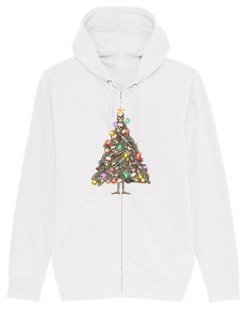 Skulls Christmas Tree White