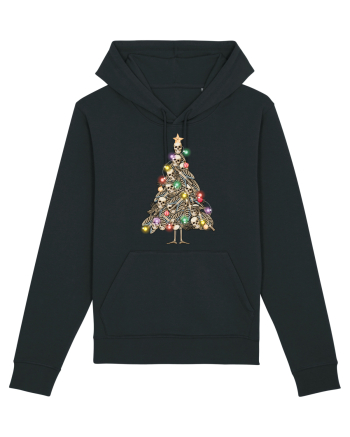 Skulls Christmas Tree Black