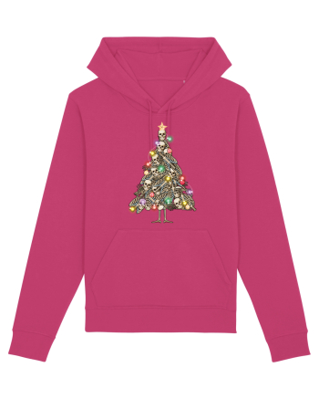 Skulls Christmas Tree Raspberry