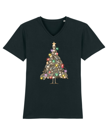 Skulls Christmas Tree Black
