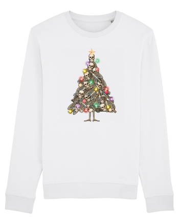 Skulls Christmas Tree White