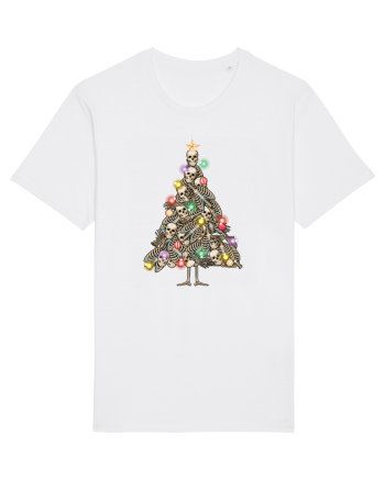 Skulls Christmas Tree White