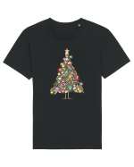 Skulls Christmas Tree Tricou mânecă scurtă Unisex Rocker
