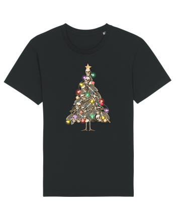 Skulls Christmas Tree Black