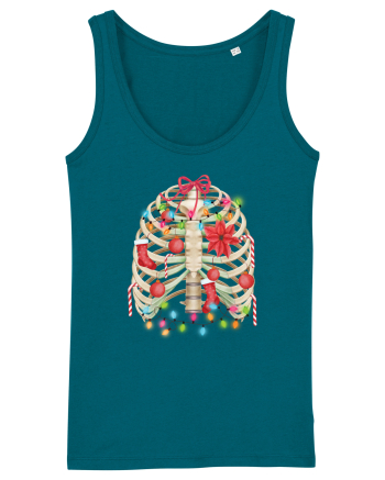 Skeleton Ribs Christmas Tree Ocean Depth