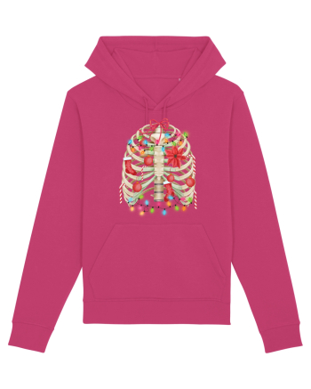 Skeleton Ribs Christmas Tree Raspberry