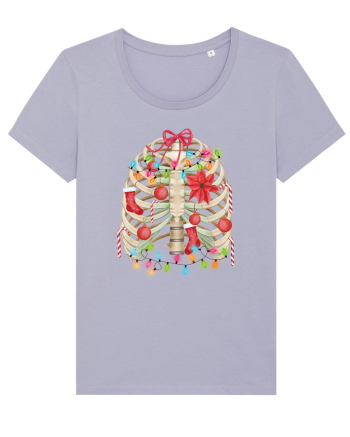Skeleton Ribs Christmas Tree Lavender